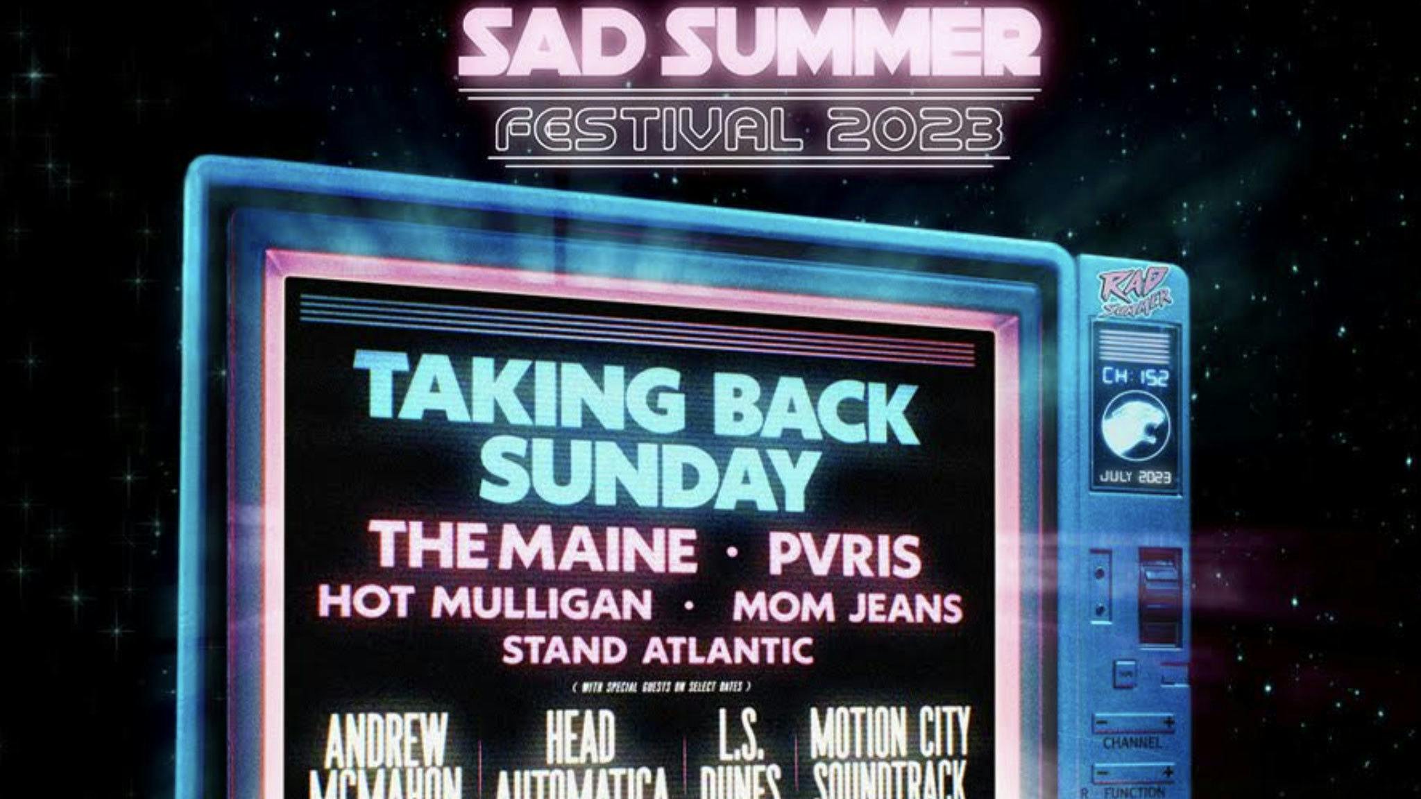 Sad Summer Festival returns with Taking Back Sunday, The Maine, PVRIS and more