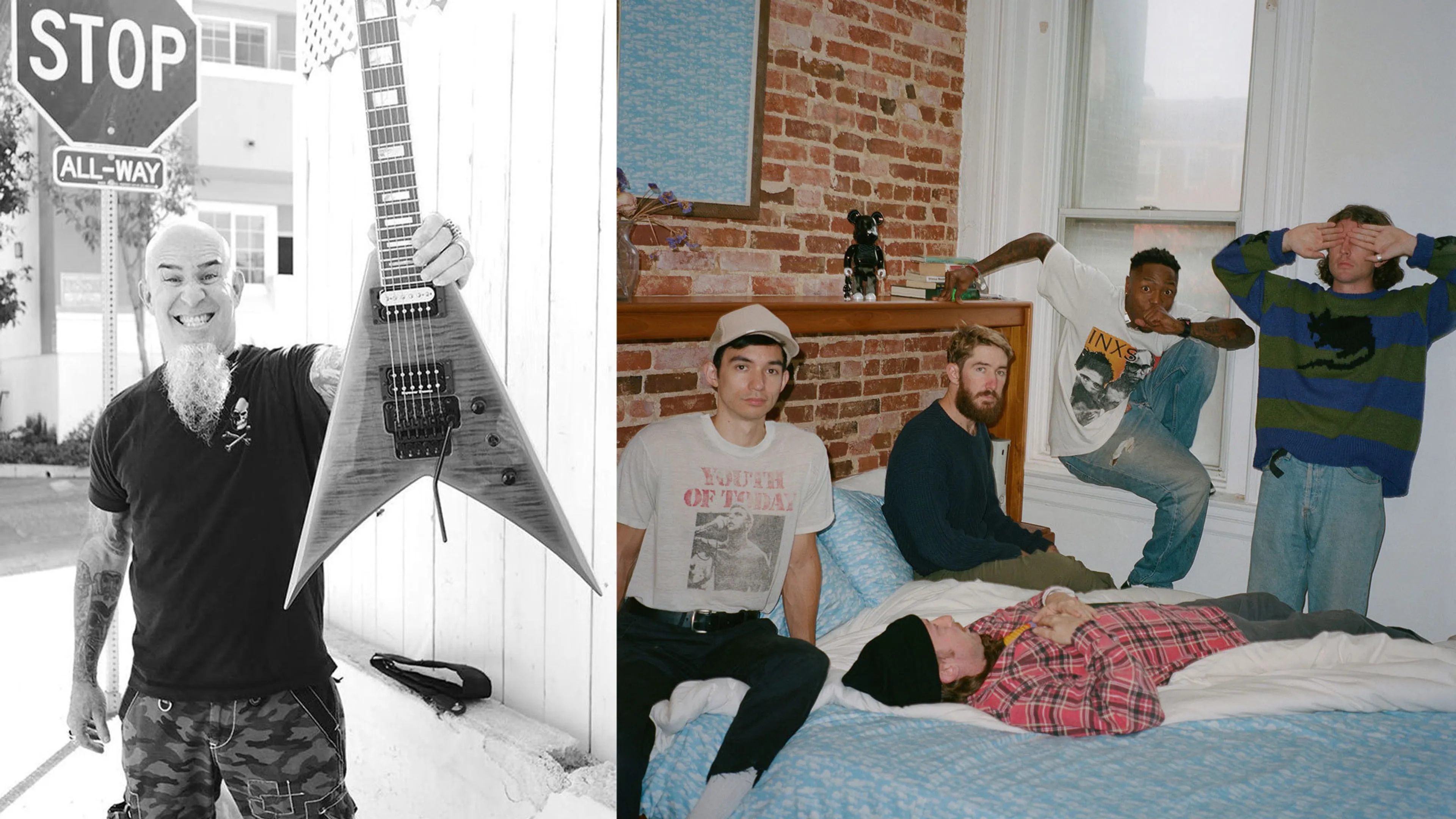 Scott Ian praises Turnstile backstage at their show: “They revolutionised hardcore for a whole new generation”