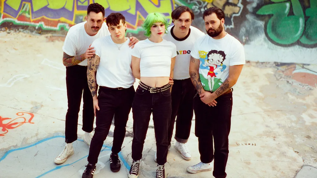 Scowl Kerrang cover story photoshoot March 2025 credit Naida Lindberg 2