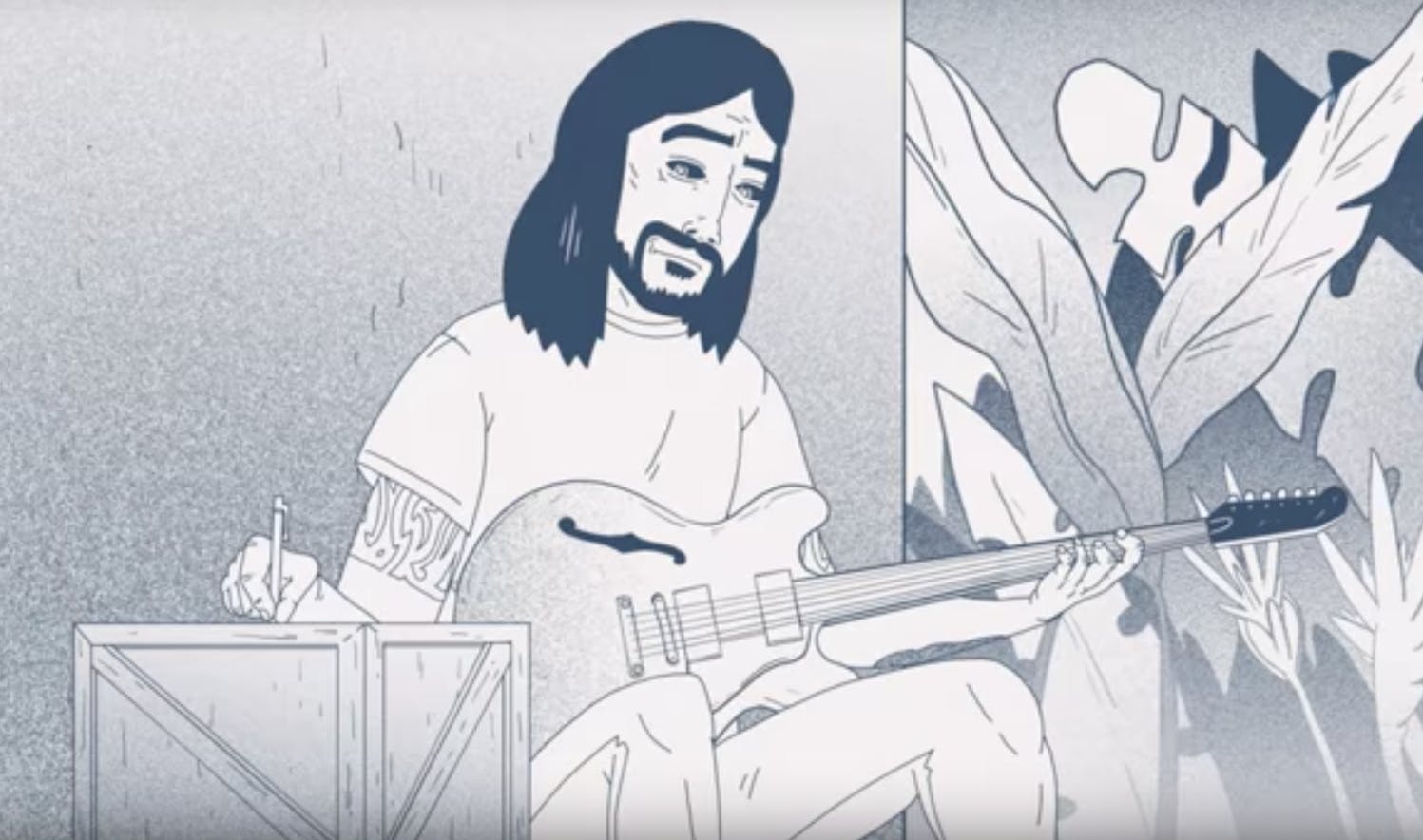 Foo Fighters Release Hilarious Animated Video About The Making Of Their New Album