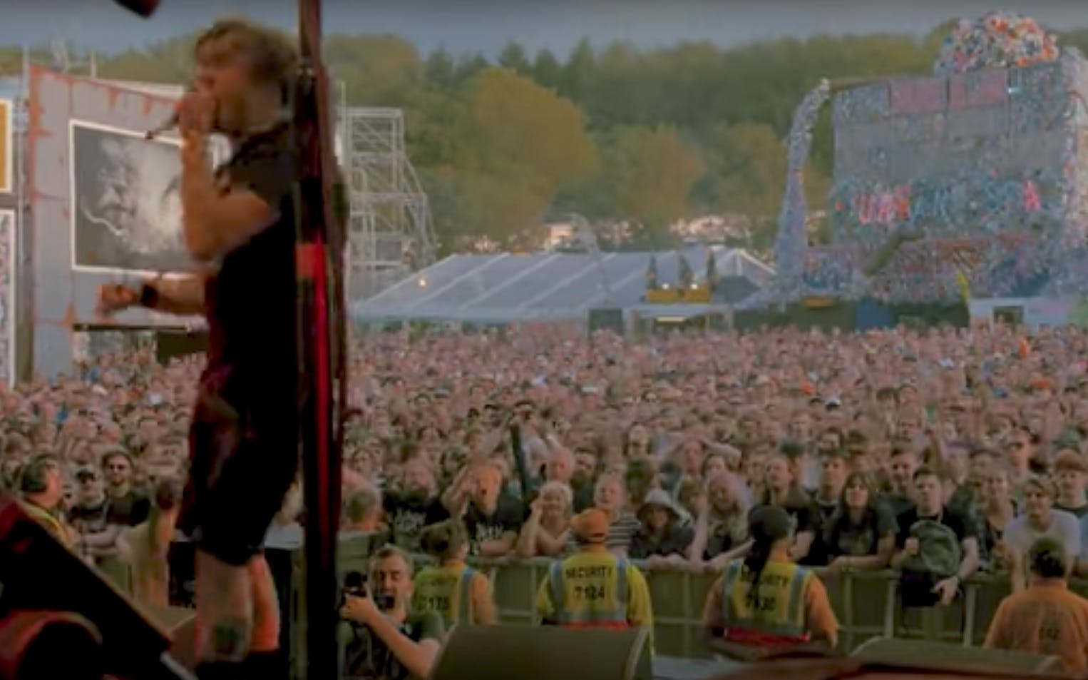 Watch Napalm Death's Historic Glastonbury Set