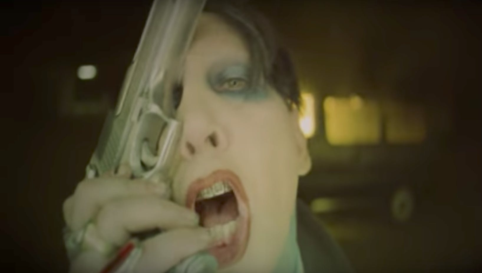 Marilyn Manson Recovering At Home After Stage Accident