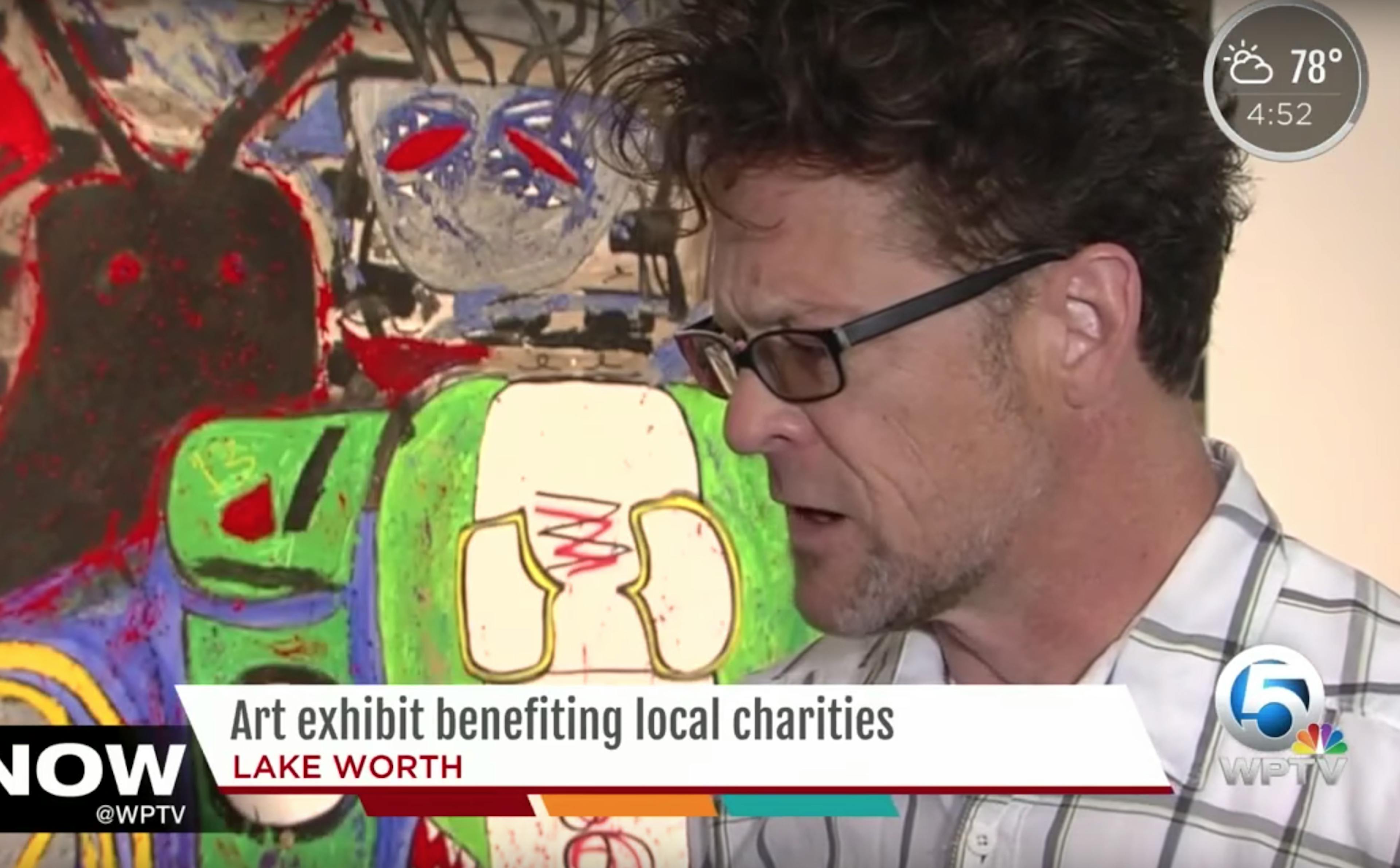 Video: Jason Newsted's Art Exhibition Looks Cool!