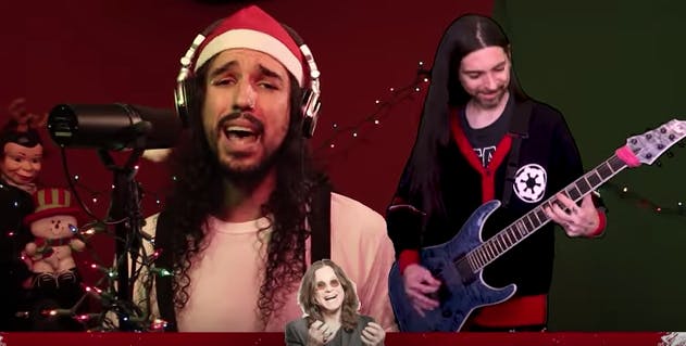 Watch Christmas Songs Sung In The Style Of Ozzy Osbourne, Metallica And Green Day