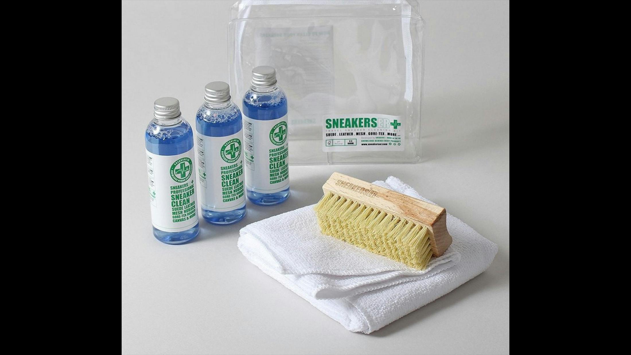 Don’t be the kind of bozo who forks out big money on the latest sneaks only to neglect them. You need the proper kit to keep your prized footwear in good nick. This all-in-one kit will be a lifesaver and a money-saver long term.

£24.95

http://bit.ly/2BopYst