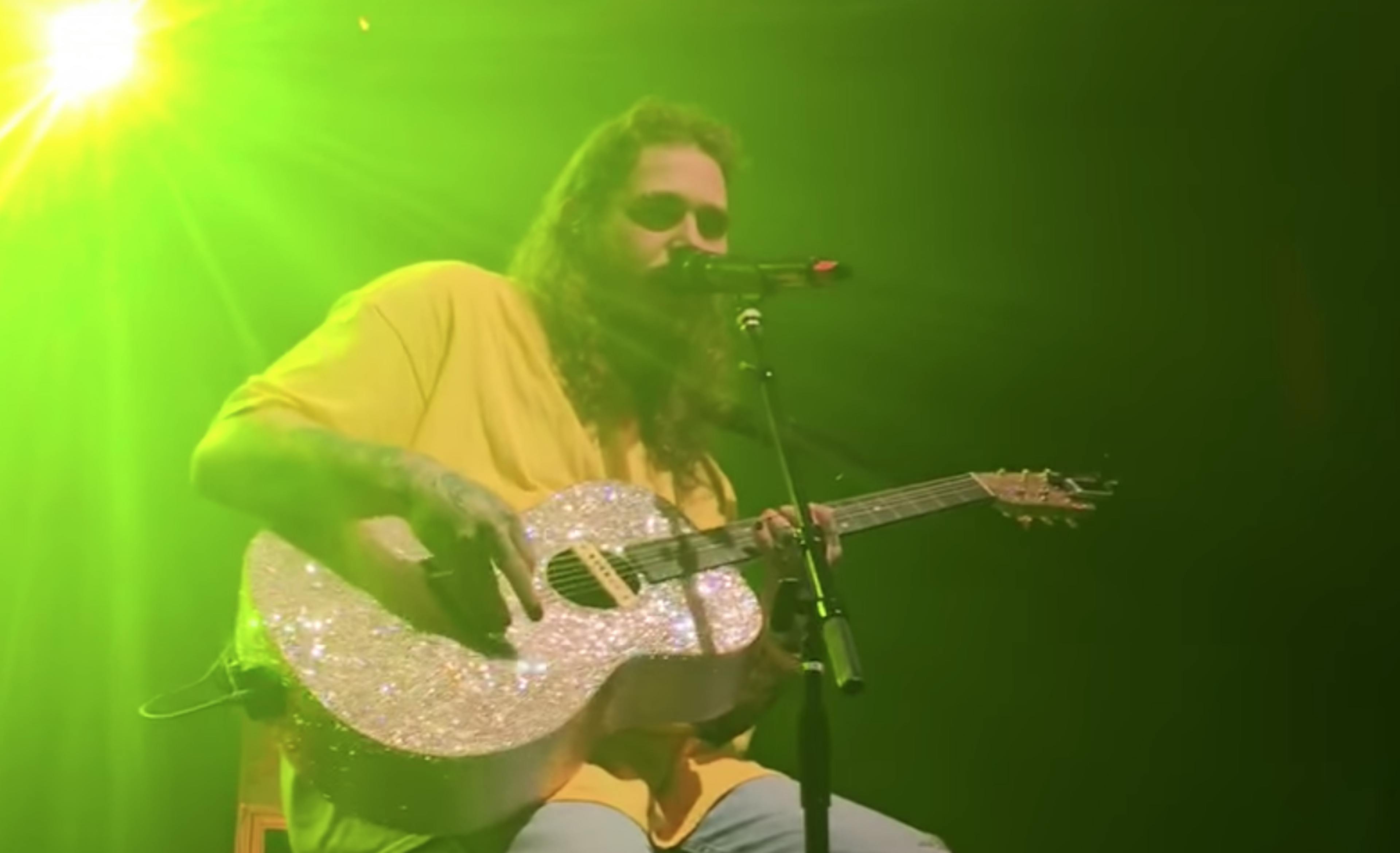 Watch Post Malone Perform Nirvana's All Apologies