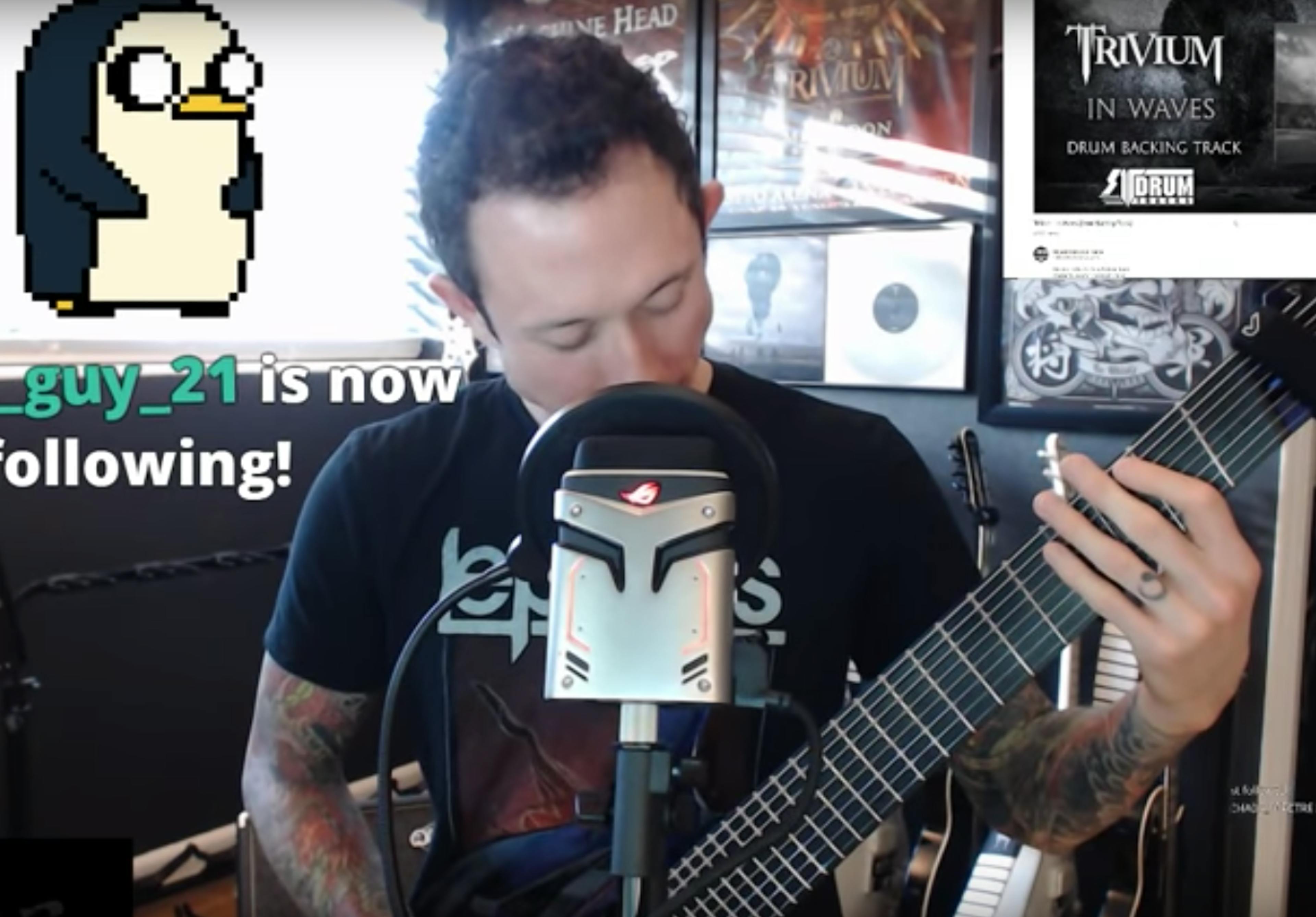 Matt Heafy Turns Trivium's In Waves Into A Djent Song