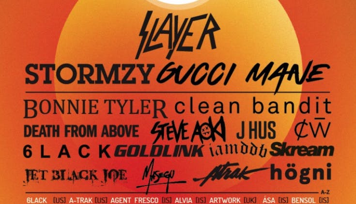 Slayer To Headline Icelandic Festival Alongside Stormzy, Gucci Mane And Bonnie Tyler