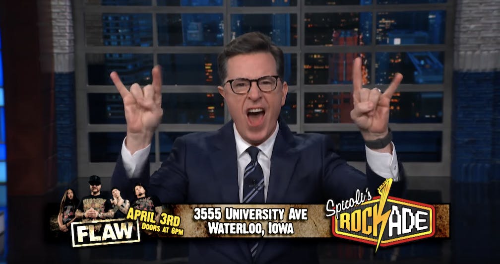 Metal Band Get Crowdfunding Boost From Stephen Colbert