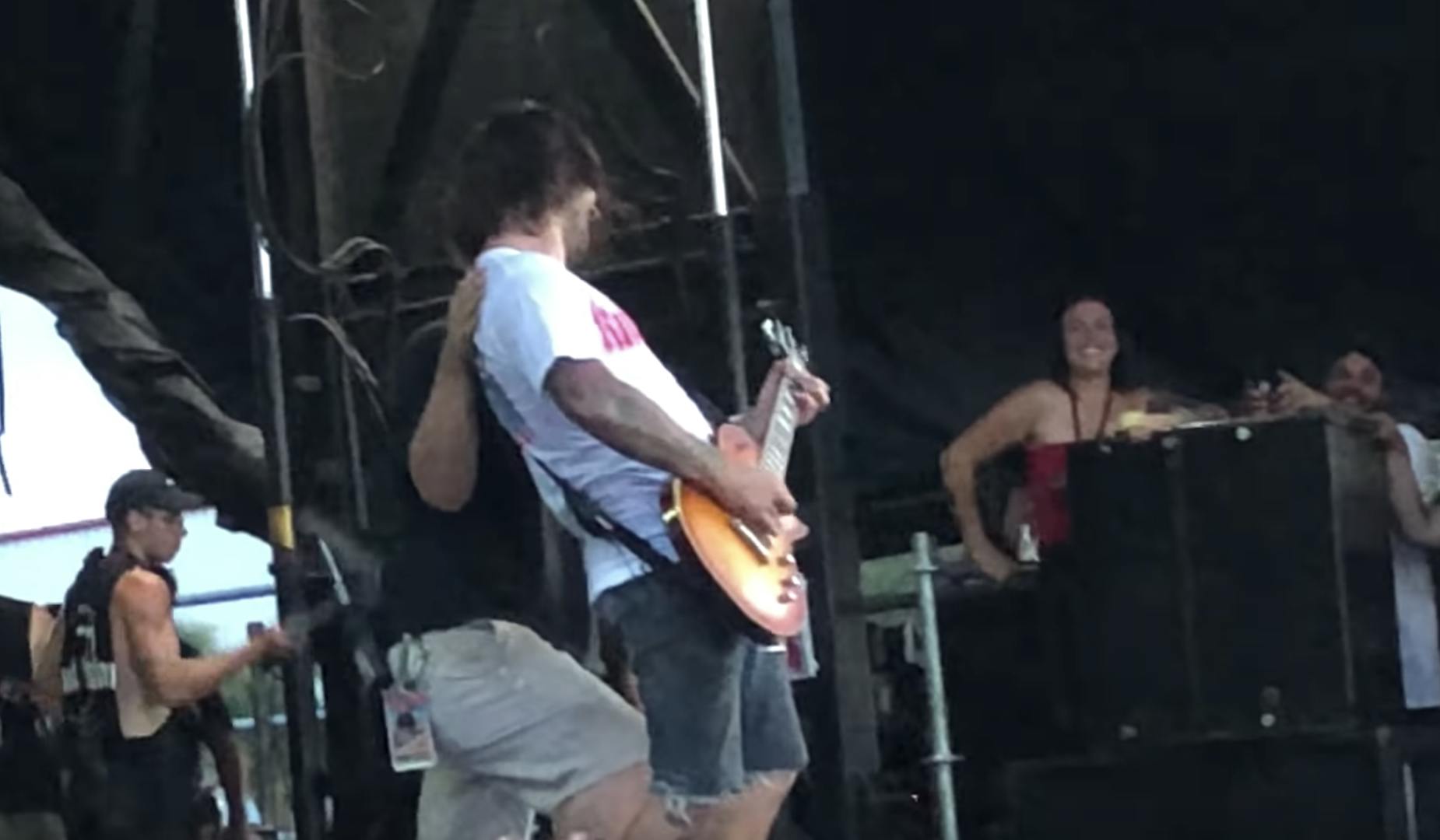 Watch Every Time I Die’s Jordan Buckley Get Cut Off Playing The Last Note Ever On The Vans Warped Tour