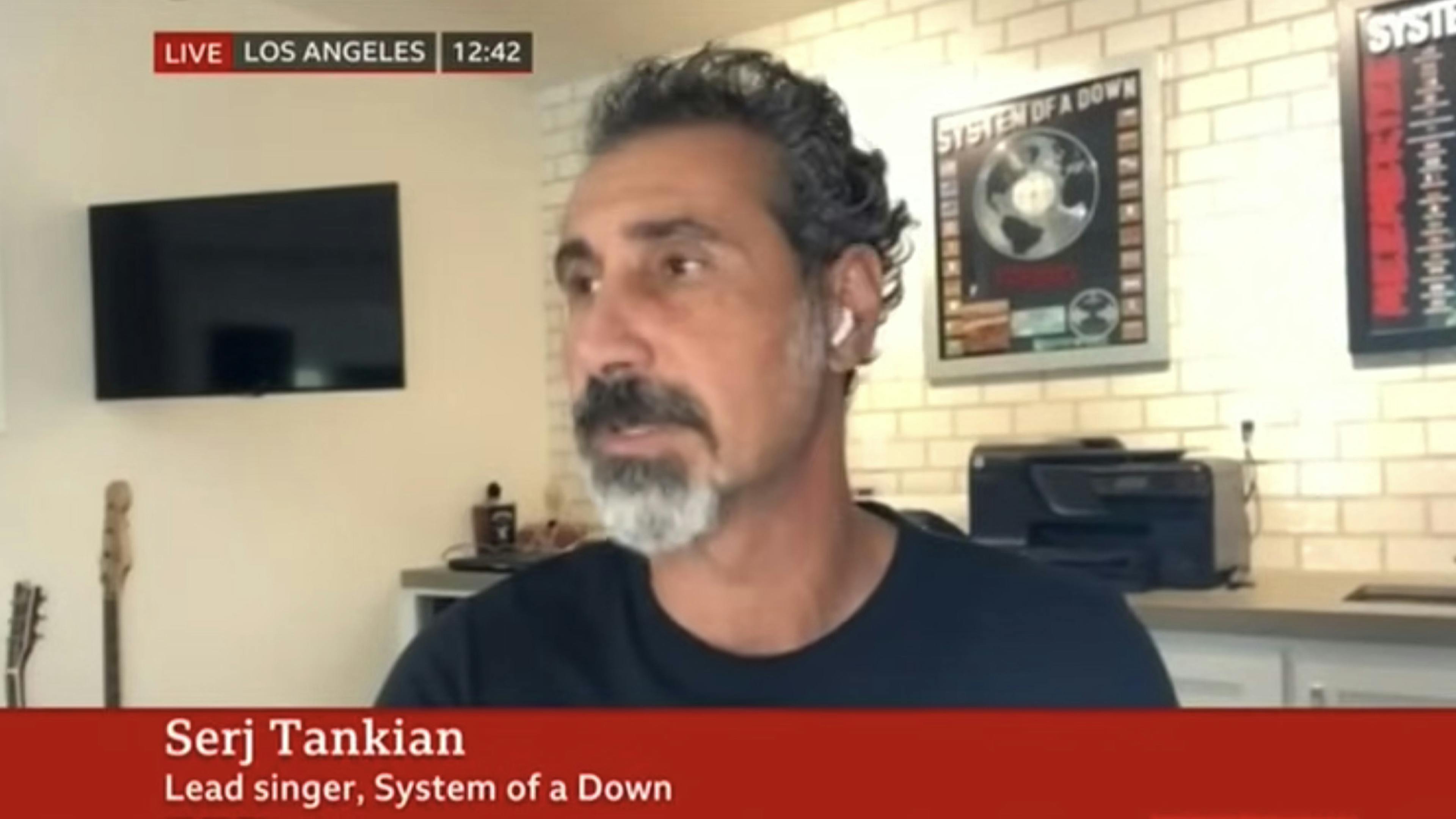 Watch: Serj Tankian appears on BBC News to discuss the humanitarian crisis in Nagorno-Karabakh