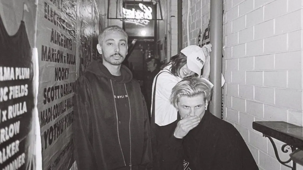 A photo of ﻿Melbourne post-punk trio ﻿Sex Mask