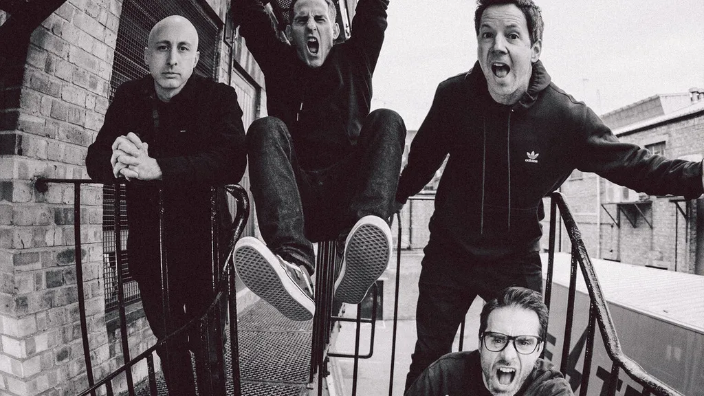 A photo of Canadian pop-punk Simple Plan, from Montreal, Quebec