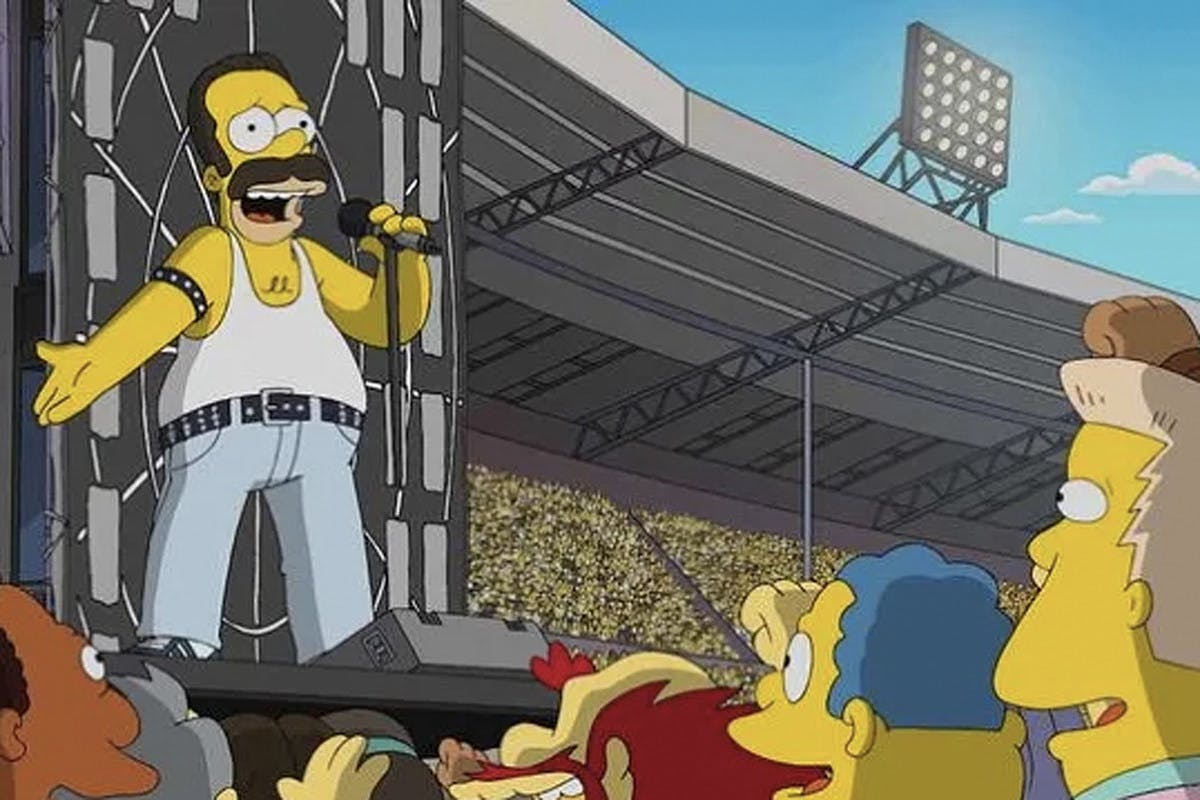 The Simpsons Recreate Queen's Classic Live Aid Performance In New Episode