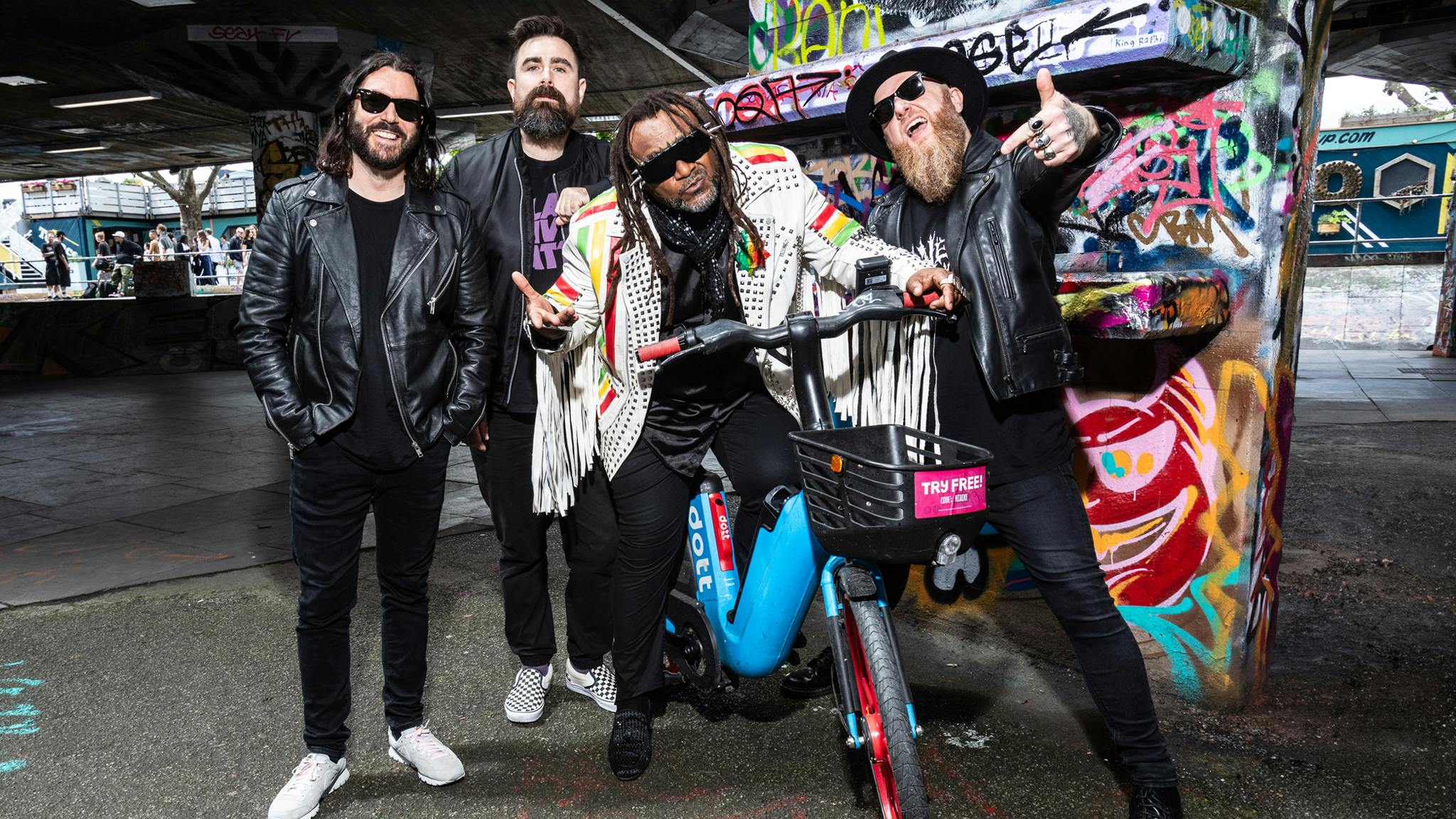 Skindred: “We’re not hailed like a lot of bands, but it’s supposed to be like this. We’re the alternative”
