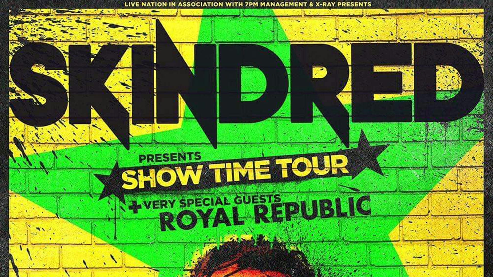 Skindred Announce 2021 Showtime Tour With Royal Republic