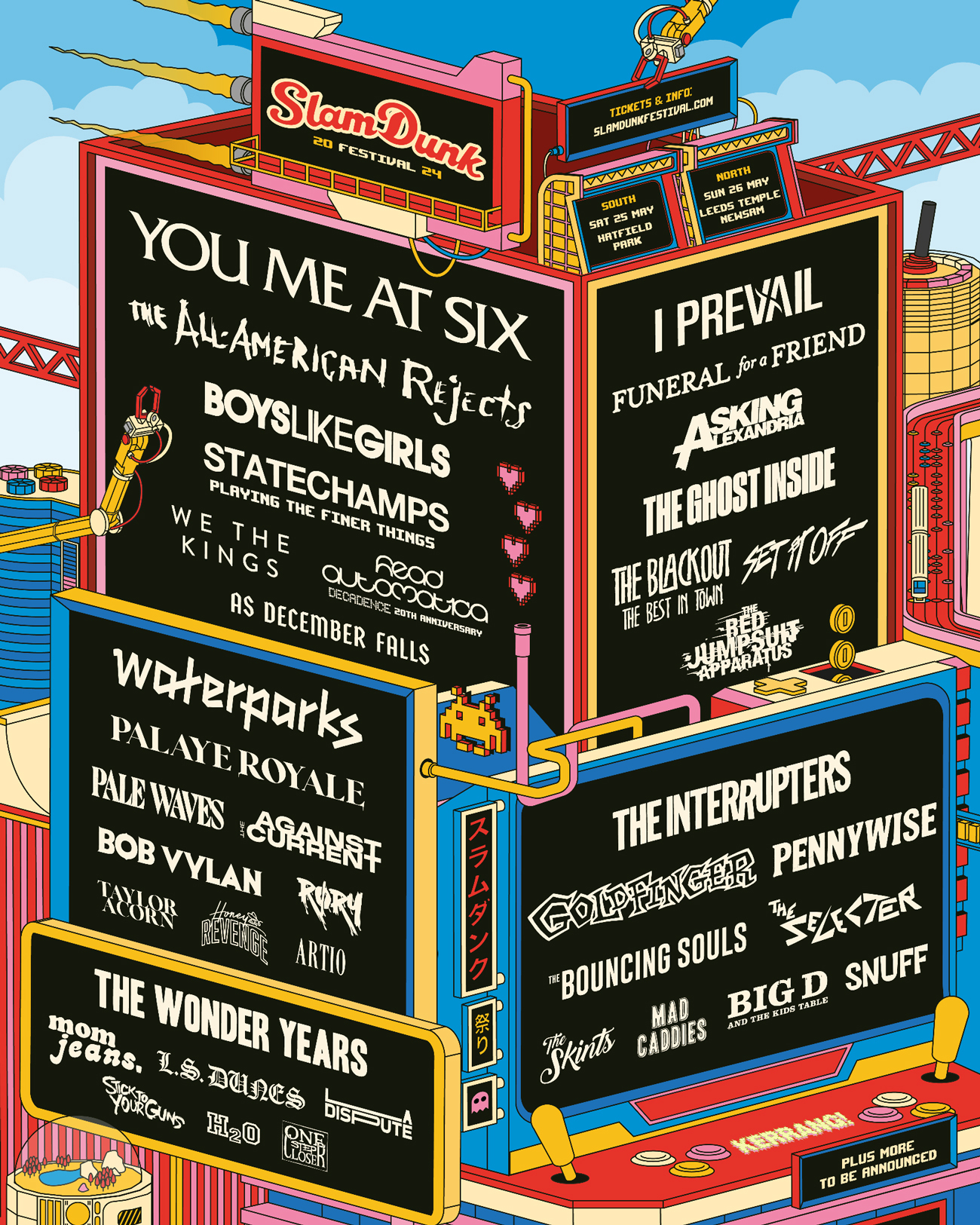 State Champs The Ghost Inside The Blackout And More For Kerrang   Slam Dunk Festival 2024 Updated November 