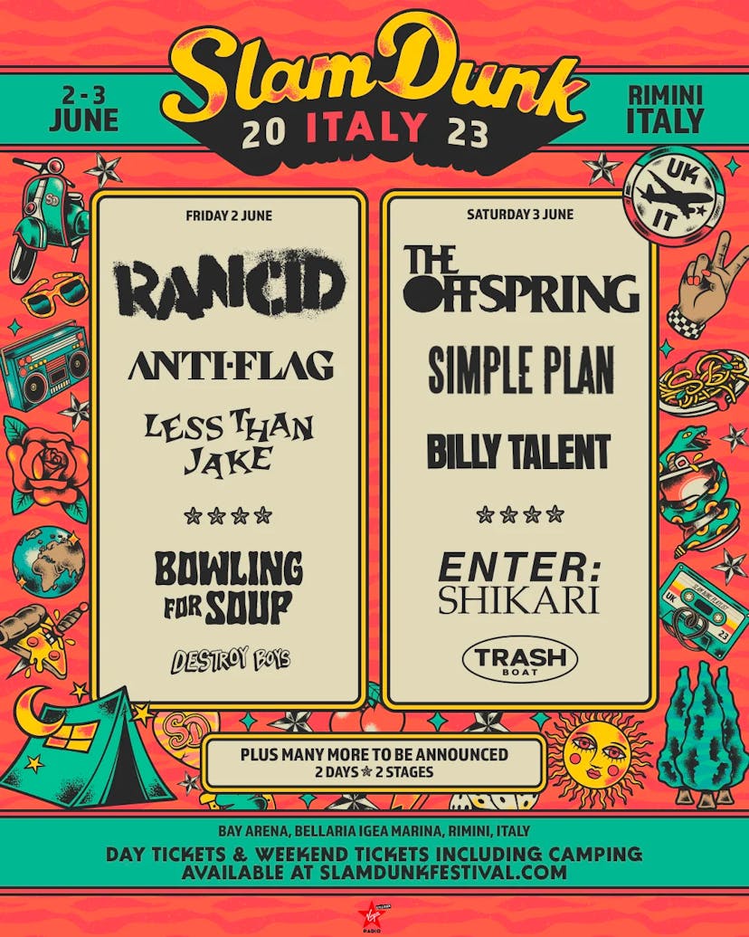 Slam Dunk announce festivals in Italy and France with The… Kerrang!