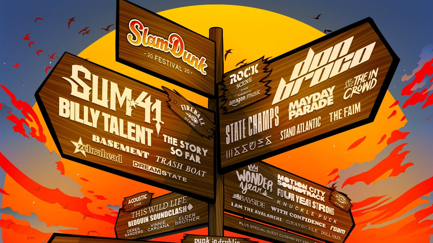 Slam Dunk Announce 14 Bands And Stage Splits