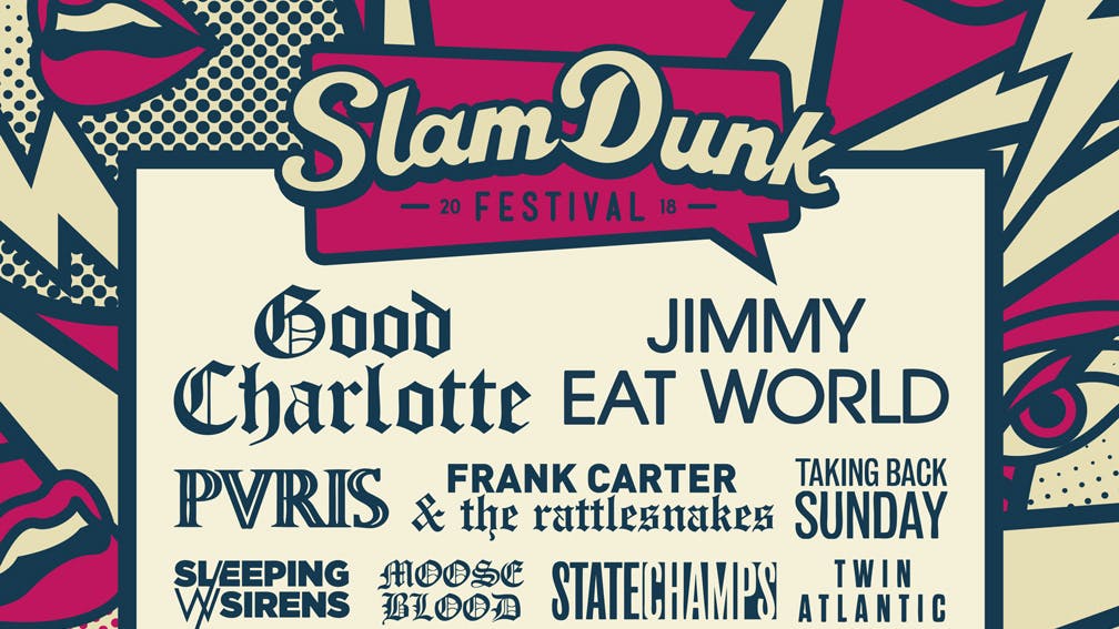 Win A Pair Of Tickets To Slam Dunk Festival 2018