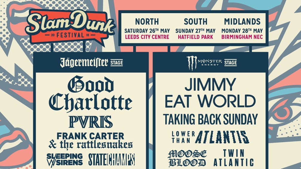 The Final Slam Dunk Festival Announcement Has Been Revealed