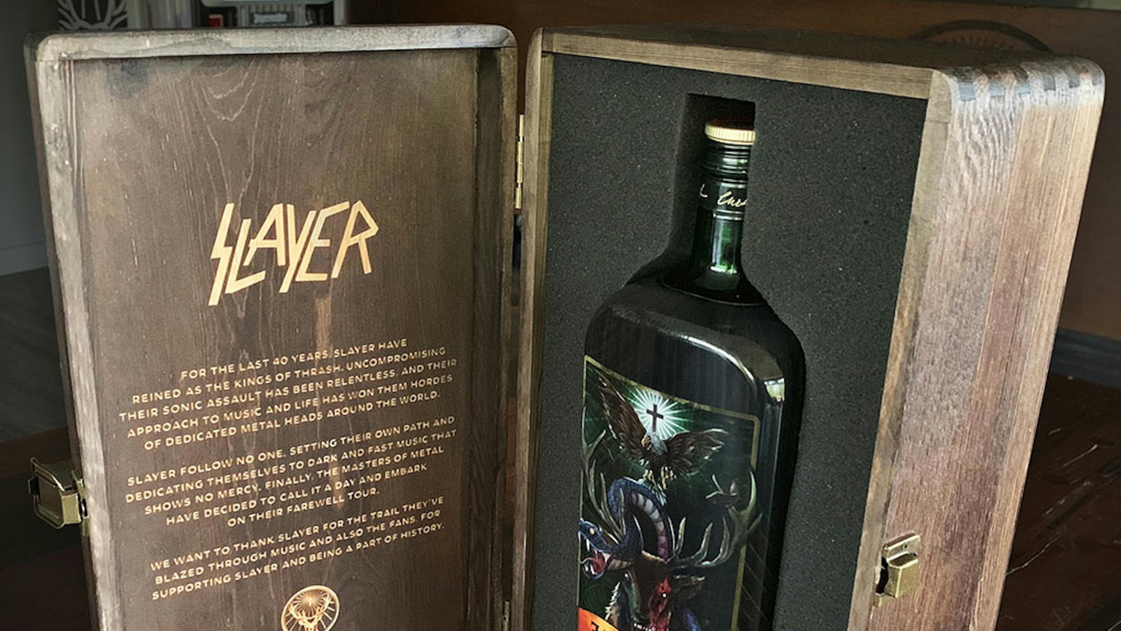 Slayer And Jägermeister Release Limited-Edition Bottle