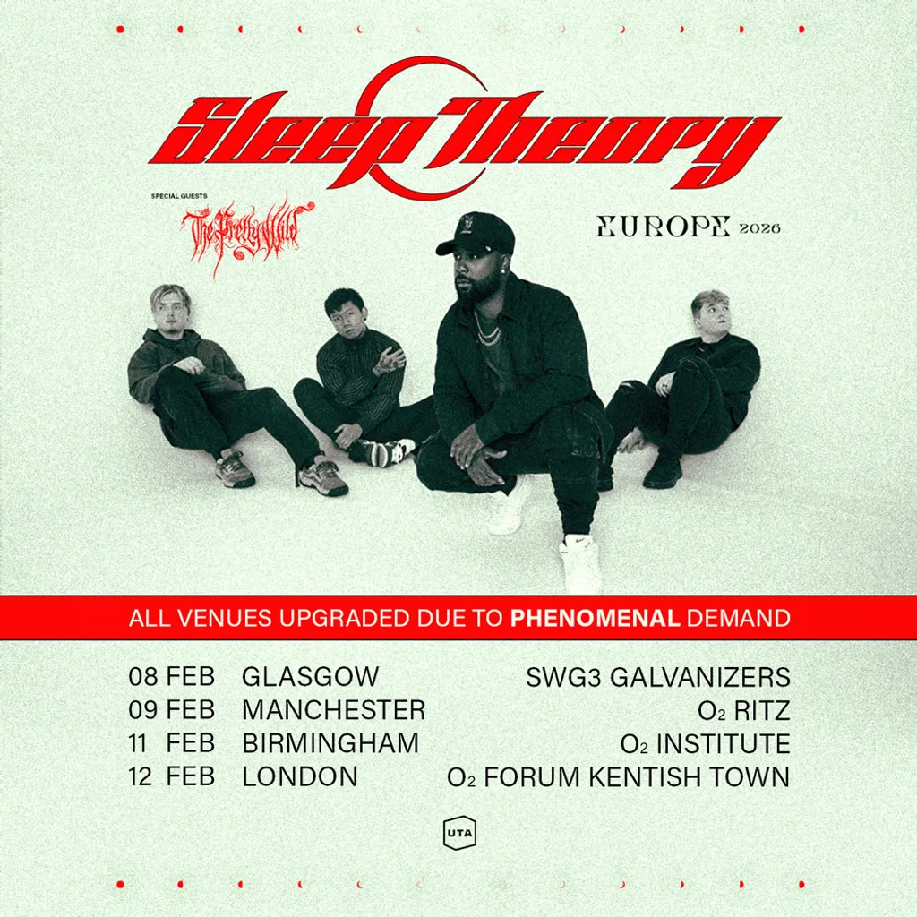 Sleep Theory UK tour 2026 poster final upgrades