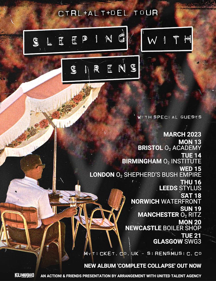Sleeping With Sirens announce 2023 UK headline tour Kerrang!