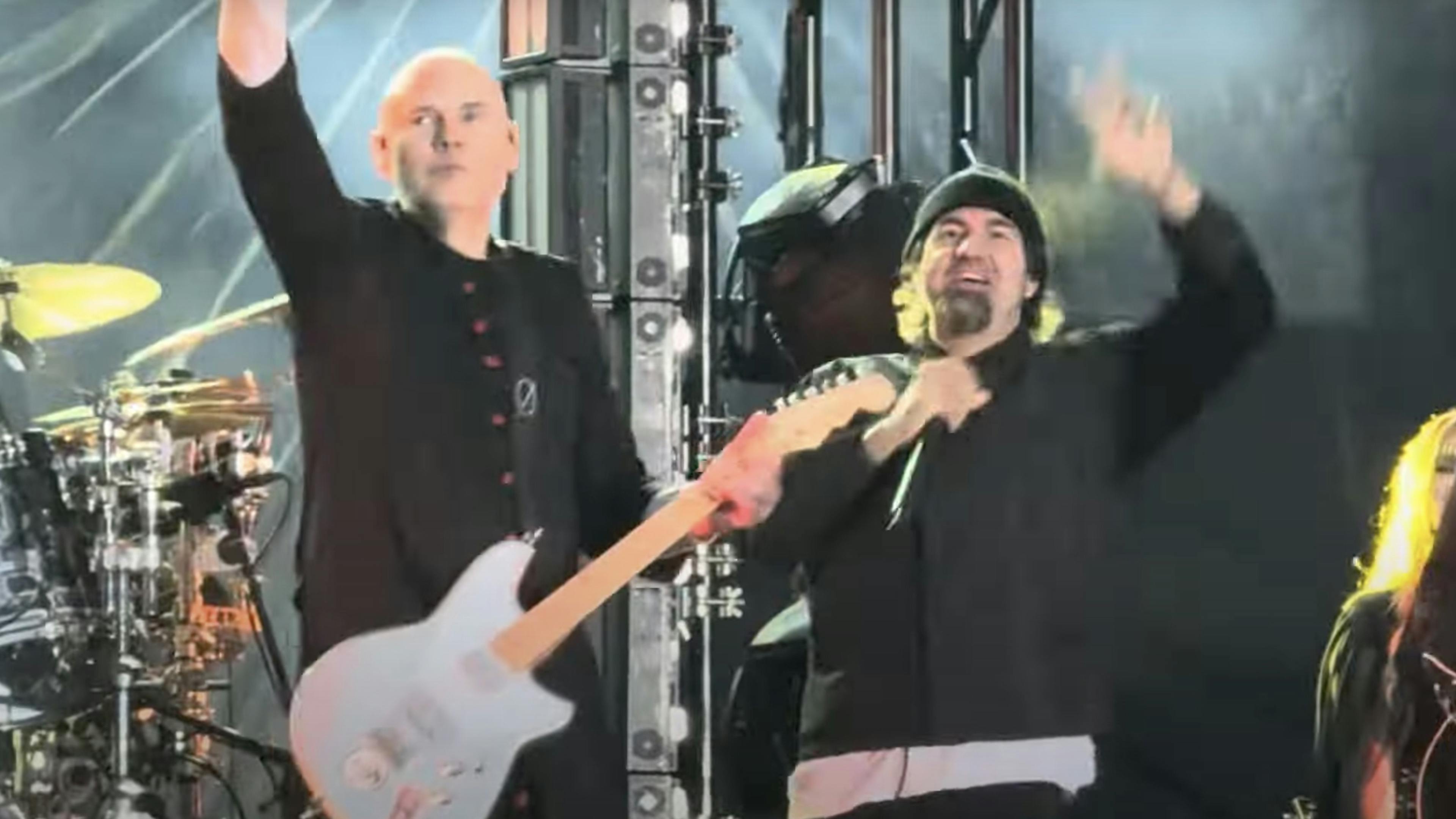 Watch Deftones’ Chino Moreno join Smashing Pumpkins onstage