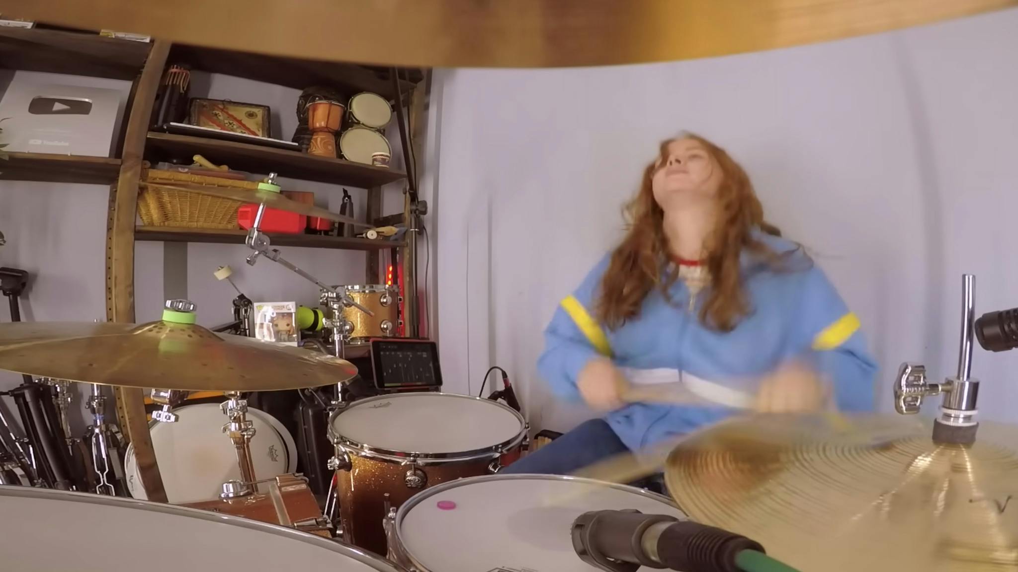 Watch: Max Mayfield lookalike covers Master Of Puppets on the drums