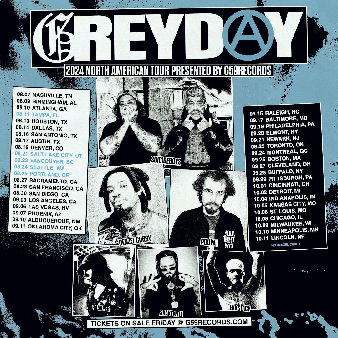 Greyday 2024 Us Setlist India Edee Nertie