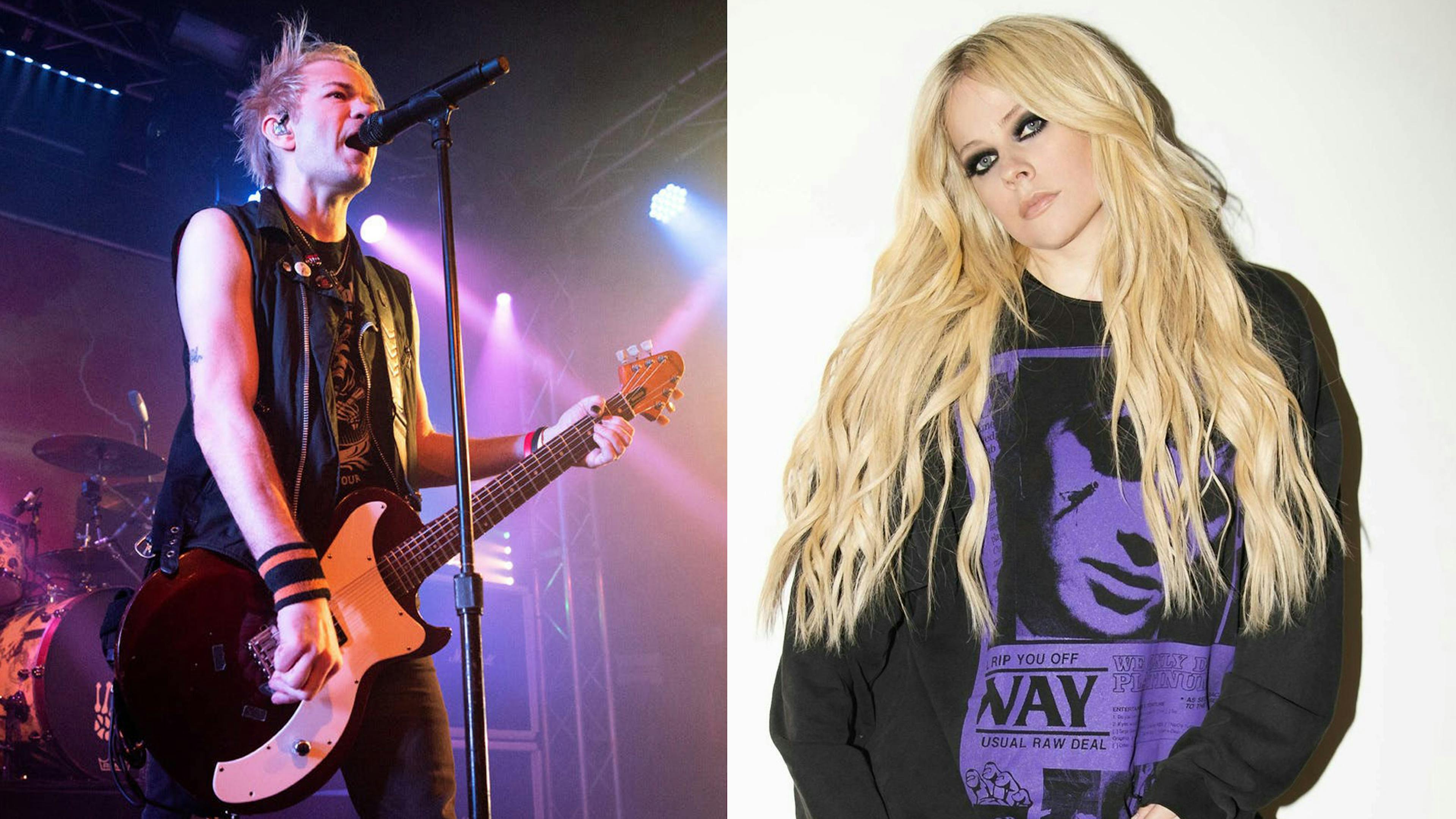 See Deryck Whibley perform In Too Deep with Avril Lavigne on her Greatest Hits tour
