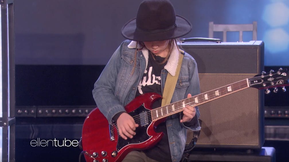 Watch This Nine-Year-Old Nail The Solo To Guns N' Roses' Sweet Child O' Mine