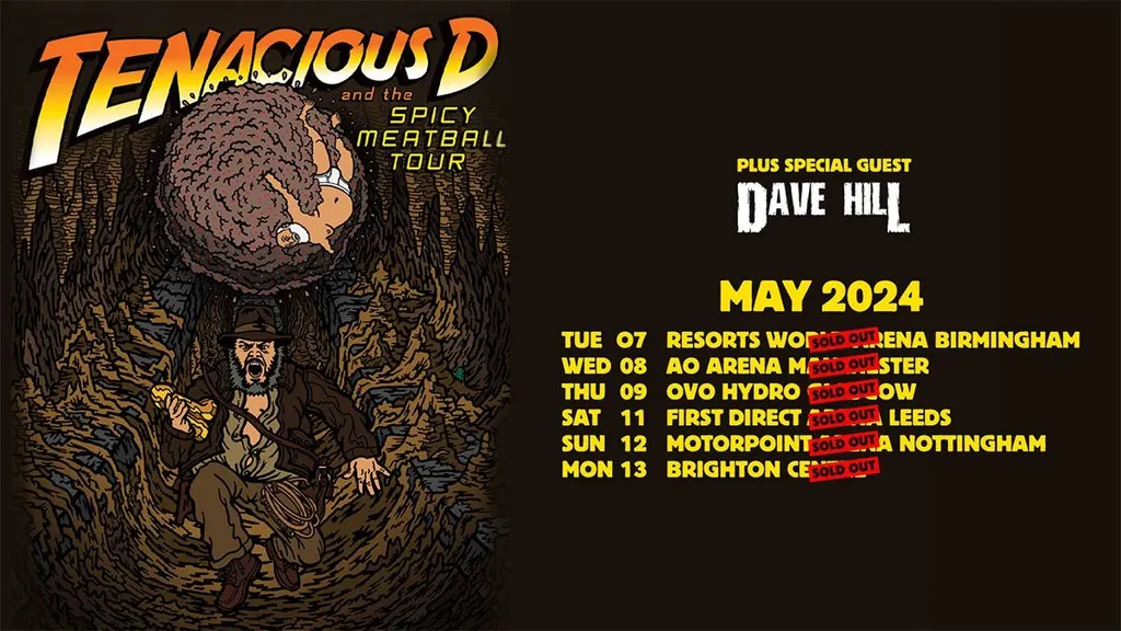 Tenacious D 2024 tour Dave Hill