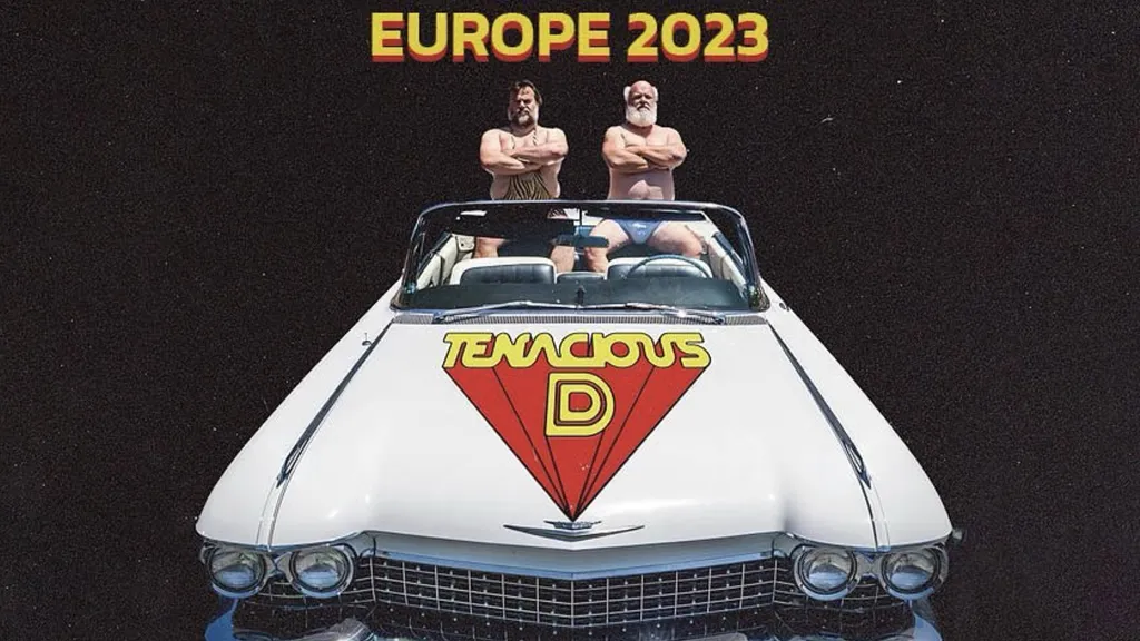 Tenacious D European tour 2023 header