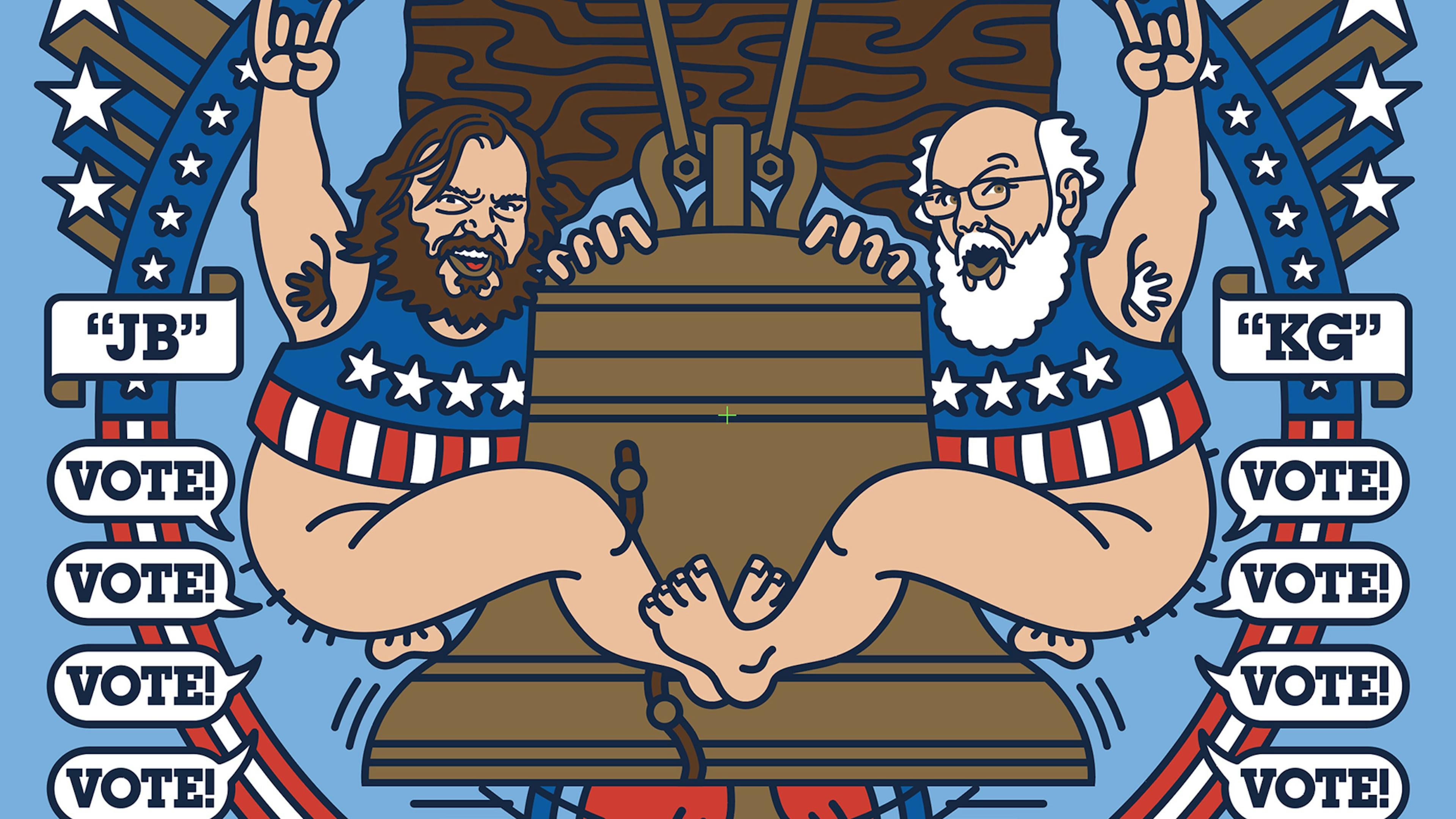 Tenacious D team up with Rock The Vote for U.S. shows ahead of the presidential election