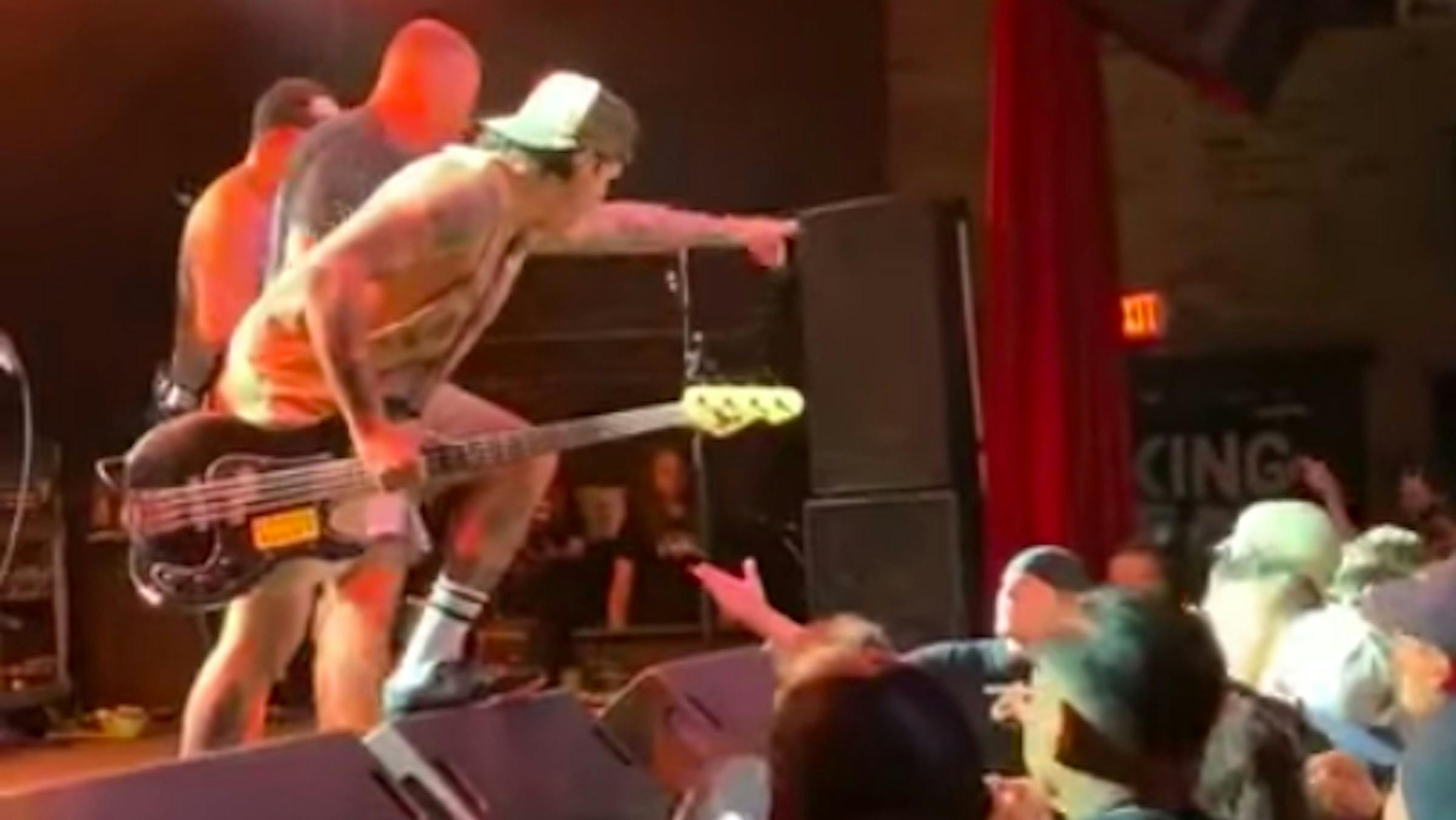 Video: Terror Eject Security Guard From Their Show For Body Slamming Crowd-Surfers