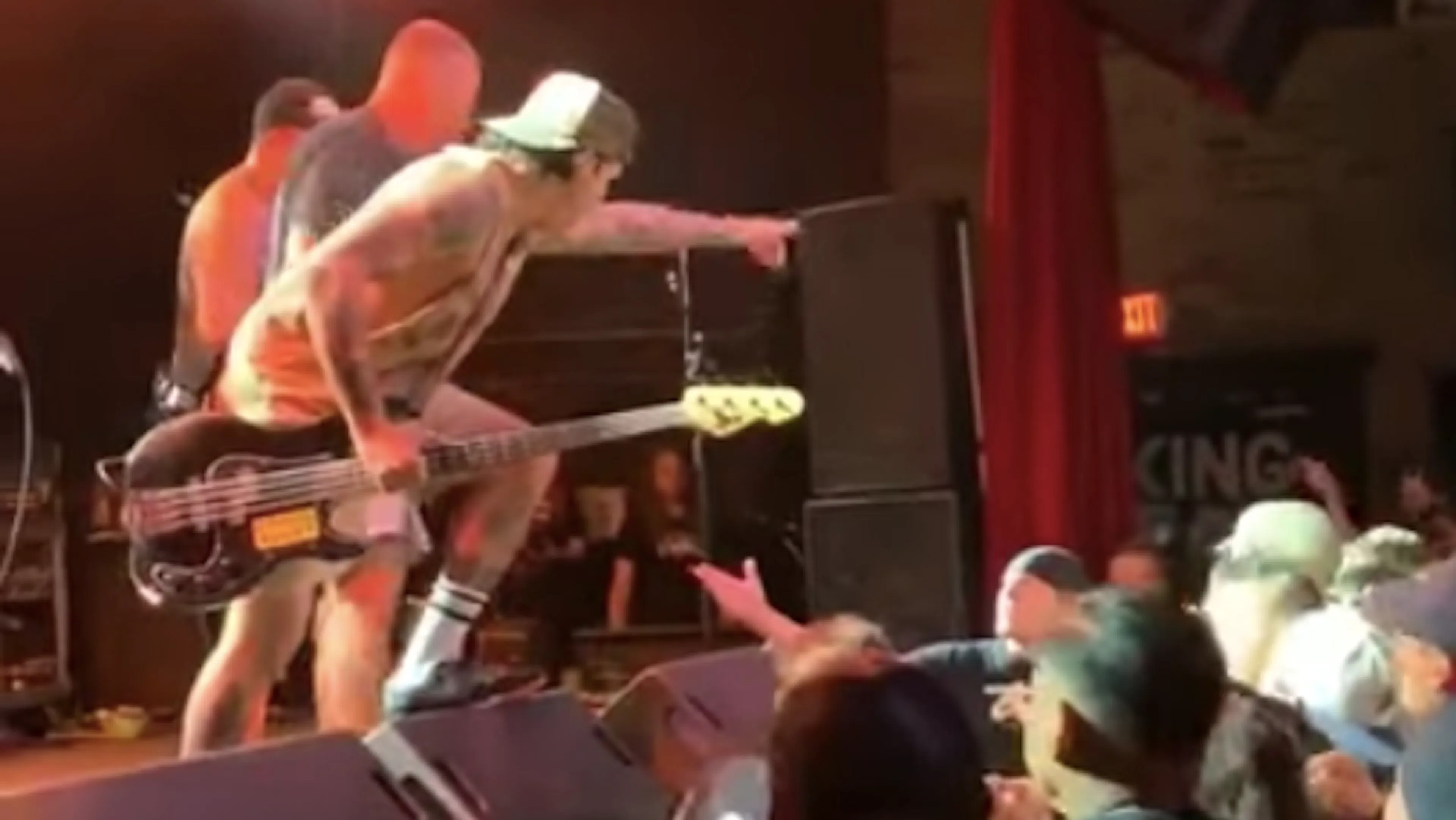 Video: Terror Eject Security Guard From Their Show For Body Slamming Crowd-Surfers
