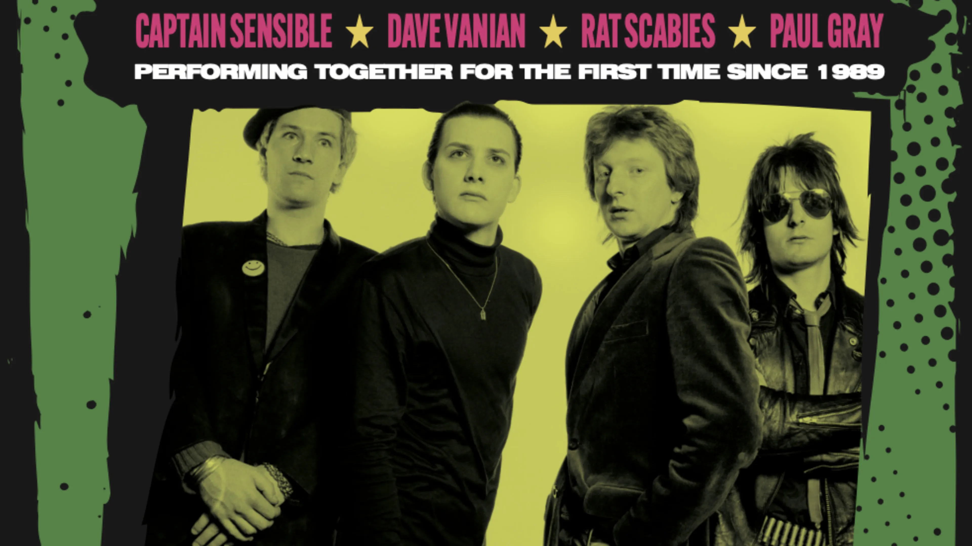 The Damned unveil 2025 tour dates with their ’80s band… Kerrang!