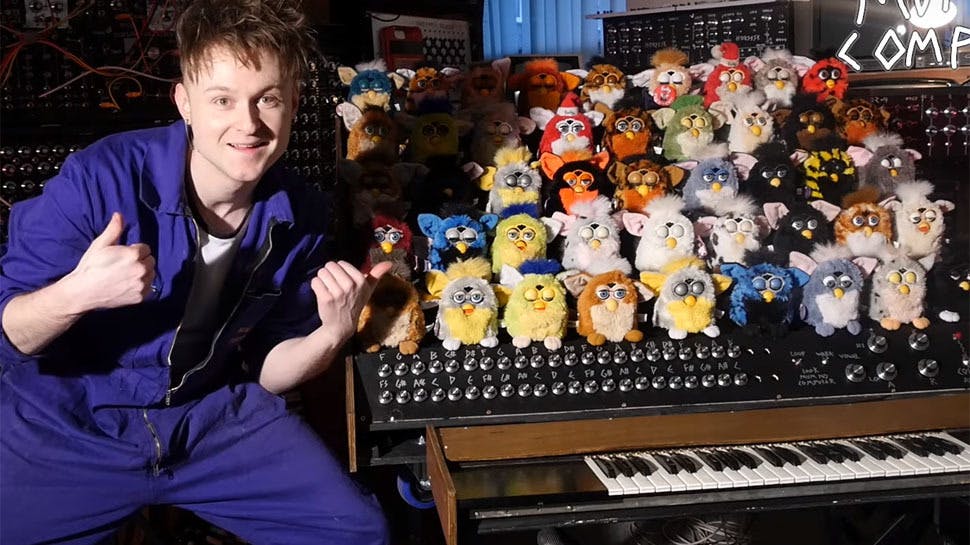This Organ Made Of Furbys Is Very Metal