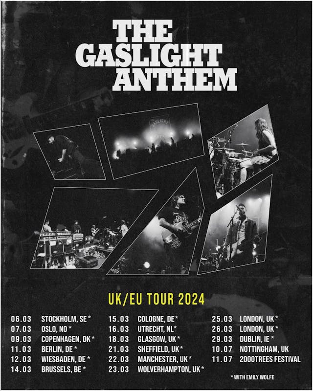 gaslight anthem tour dates 2024