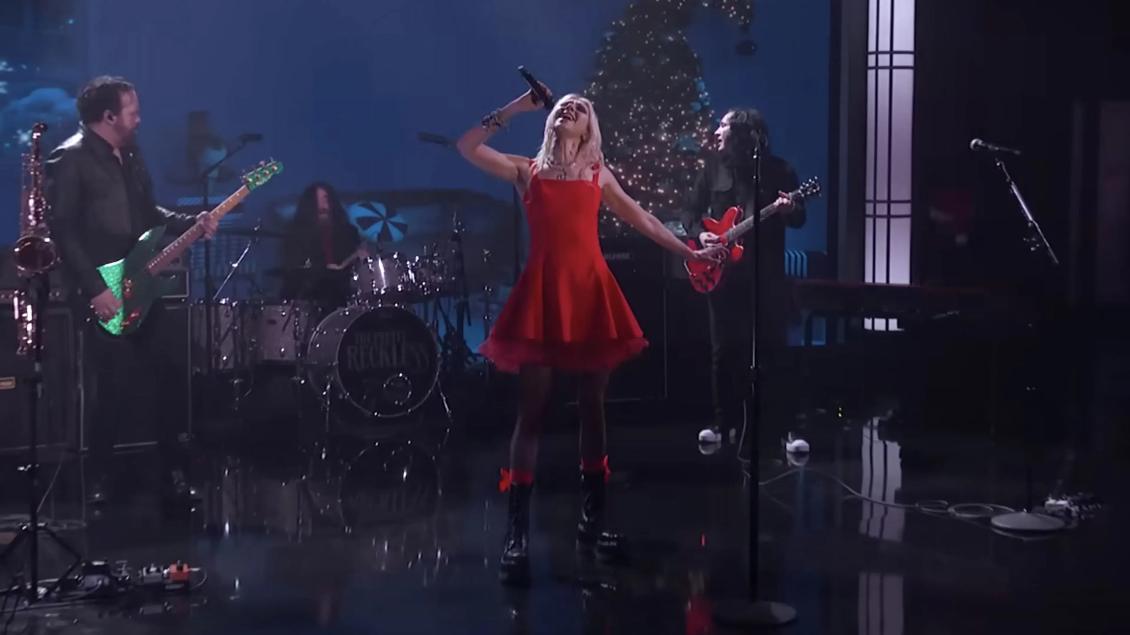 Watch The Pretty Reckless’ festive performance on Jimmy Kimmel Live!