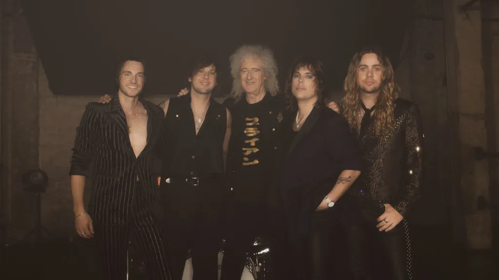 The Struts Brian May September 2025 promo credit Kyle Mc Gurk