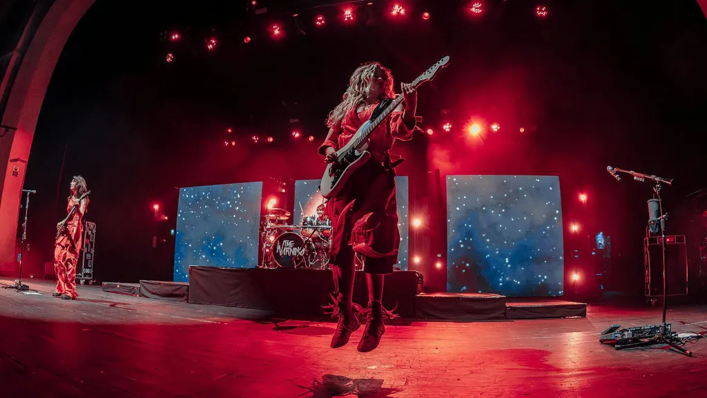 The Warning London O2 Academy Brixton live April 2025 credit Chris Refraz Eycott