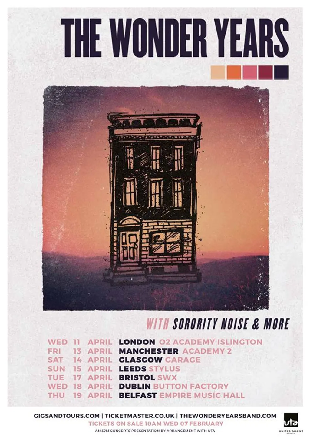 The Wonder Years 2018 Tour