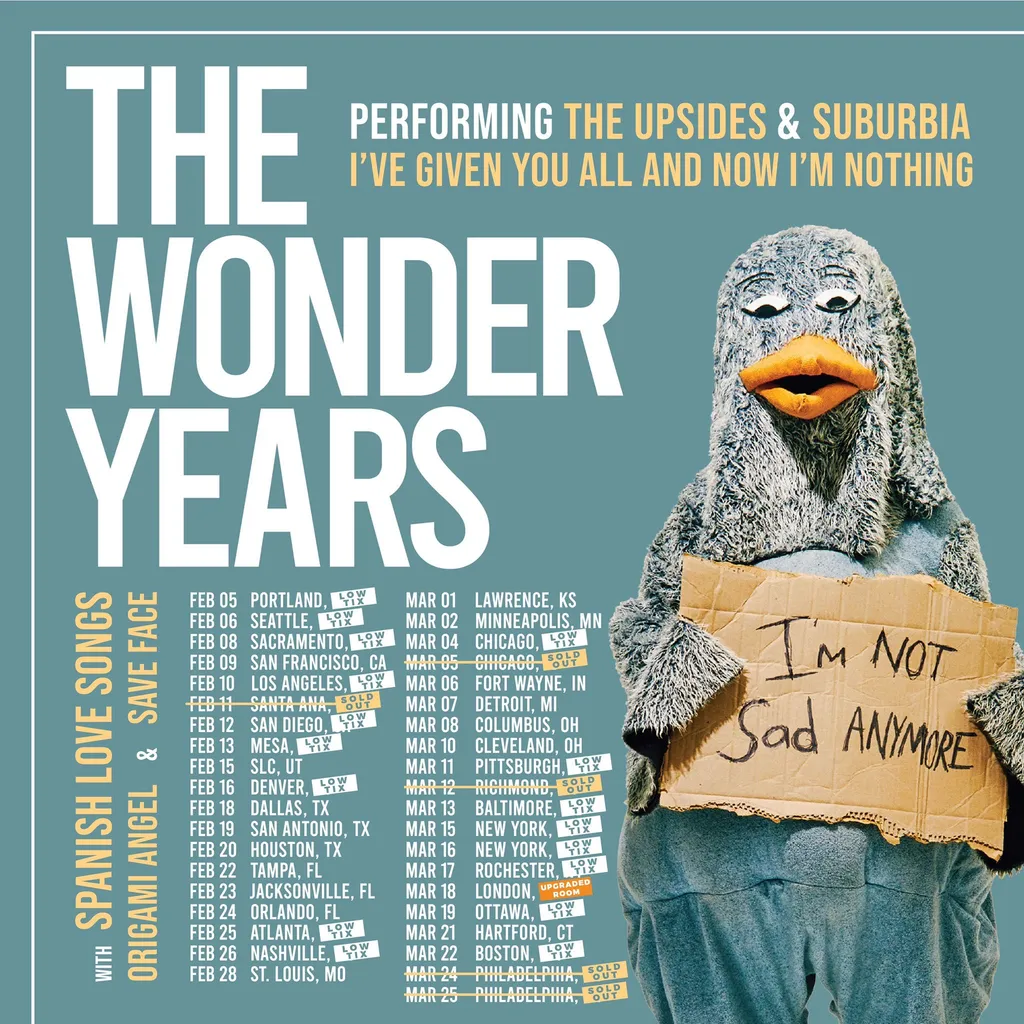 The Wonder Years US tour 2022