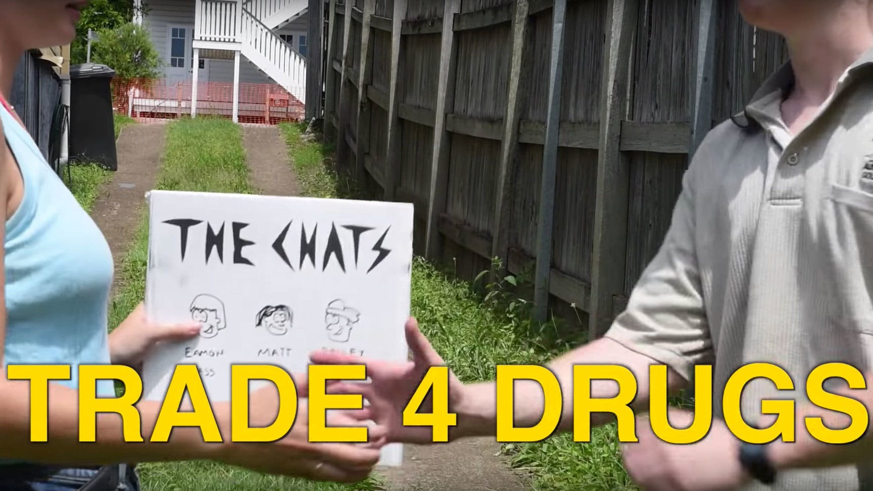 The Chats Want You To Swap Their Album For Drugs In Hilarious Infomercial