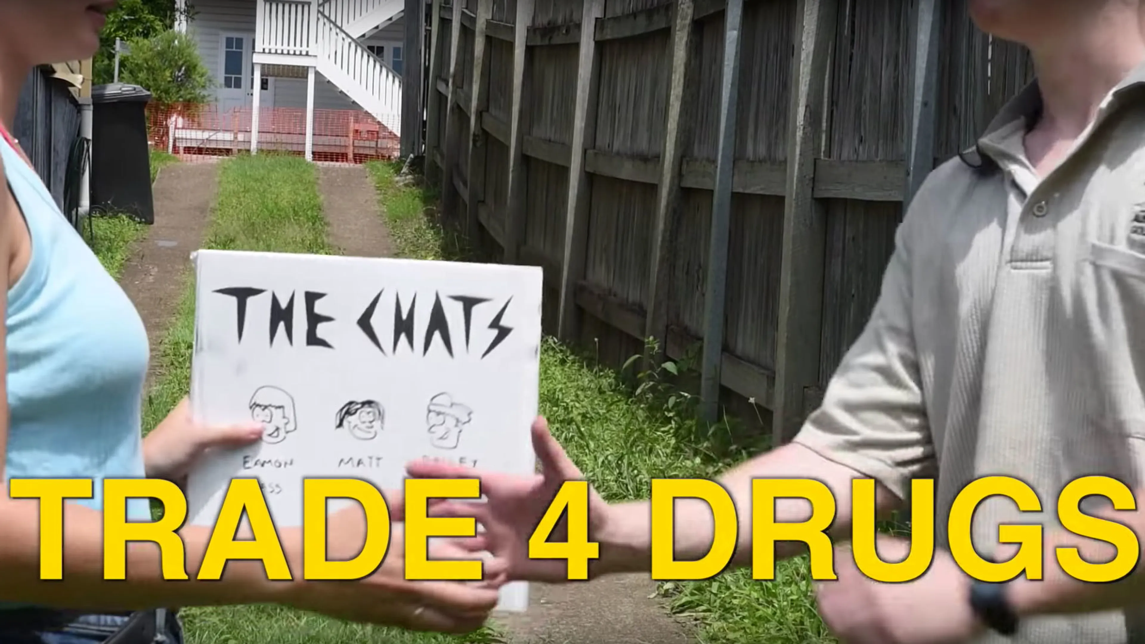 The Chats want you to swap their album for drugs in hilarious infomercial