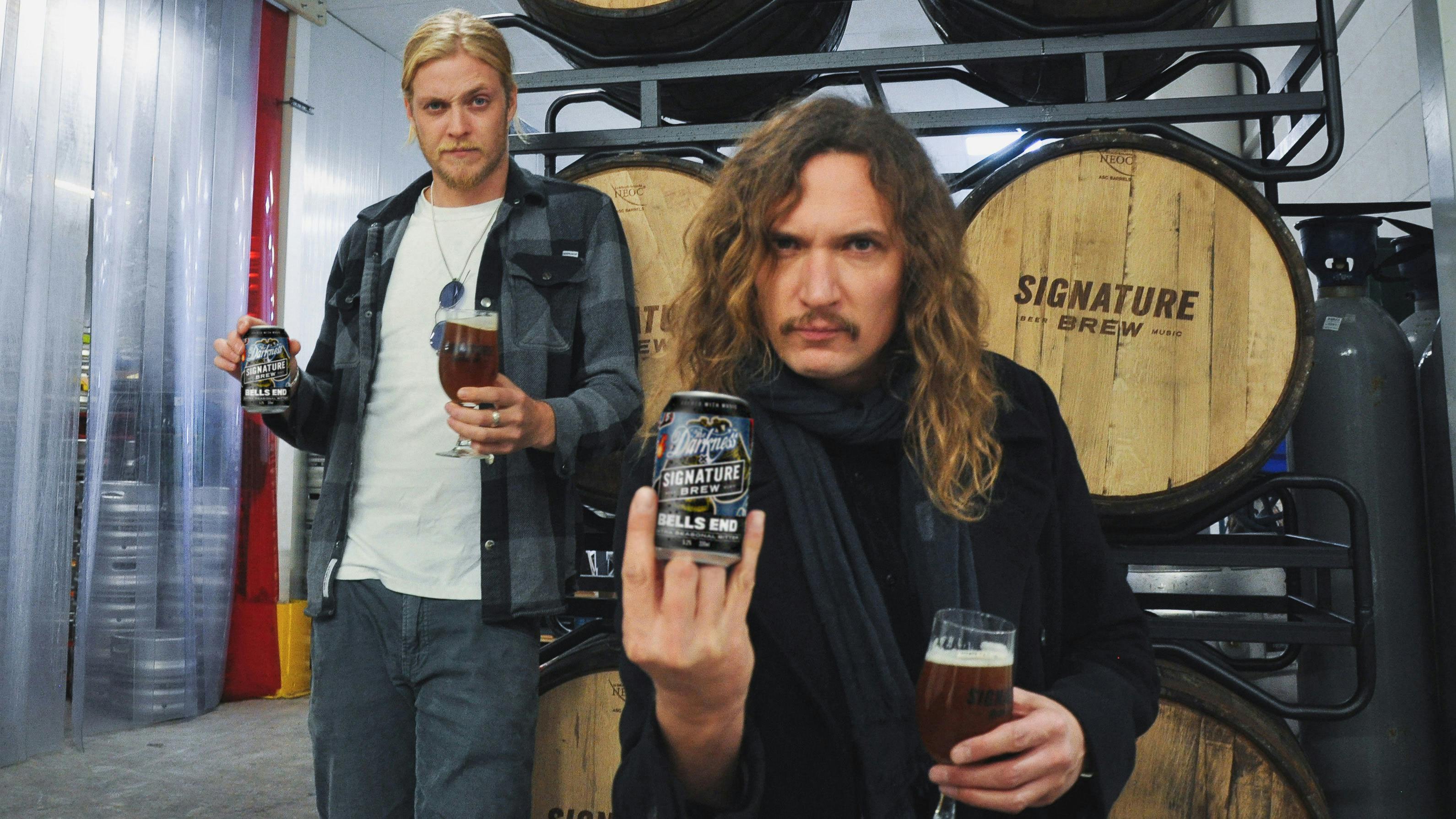 The Darkness Team Up With Signature Brew For New Bells End Seasonal Bitter