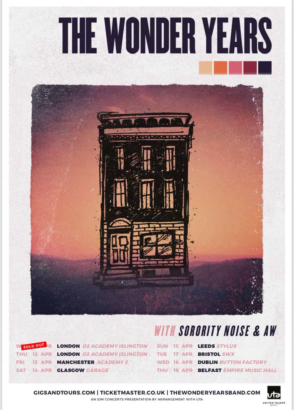 The Wonder Years Uk Tour 2018 Support